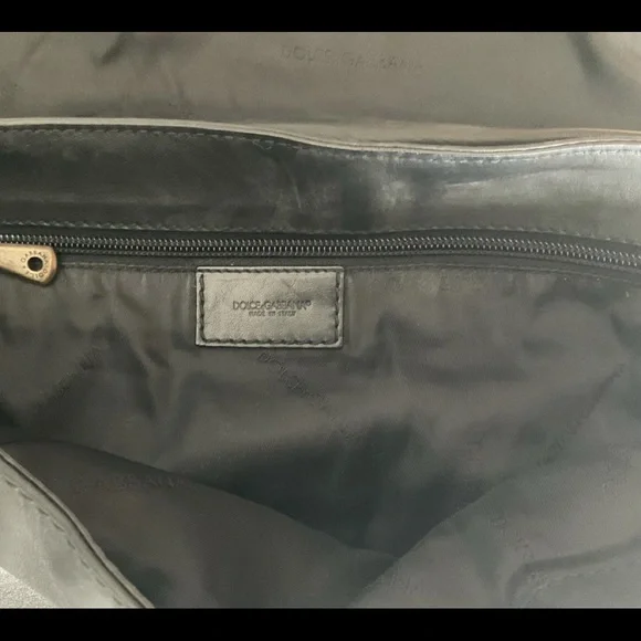 Dolce & Gabana,leather office bag